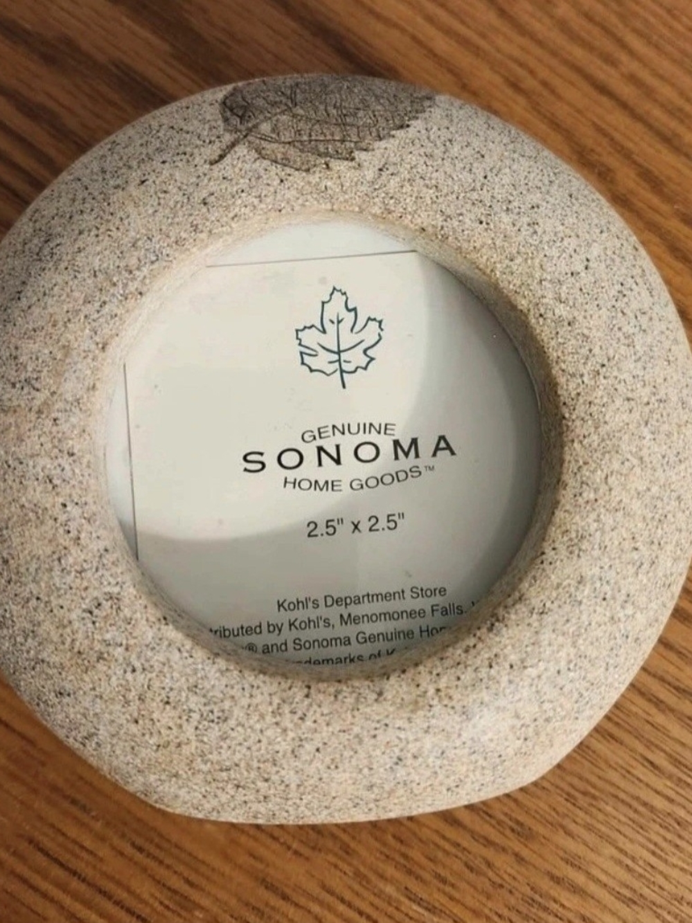 Sonoma Beige Sandstone Decorative Photo Frame